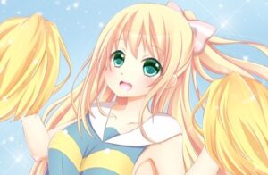 チアリーダーの少女